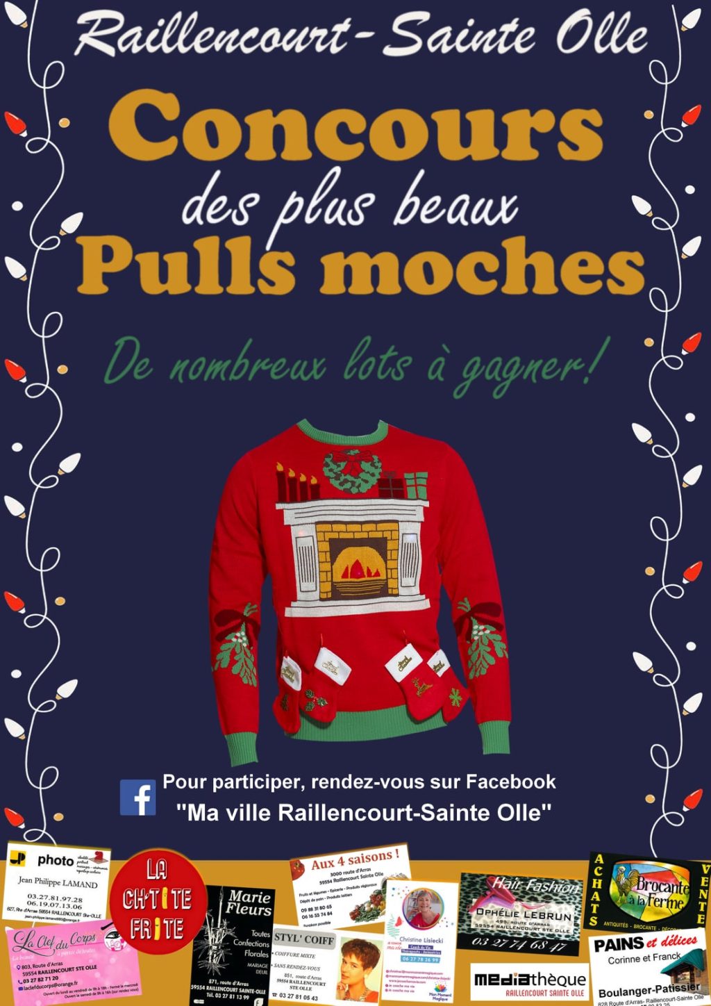 Ils ont prim les plus beaux Pulls Moches Raillencourt Sainte Olle